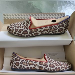 Rothy mocha spot flats size 10.5